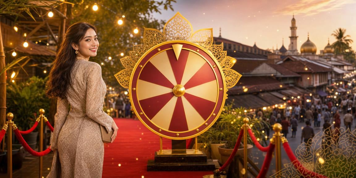 A Malay-style lucky draw in Kota Bharu as part of a local promotional event