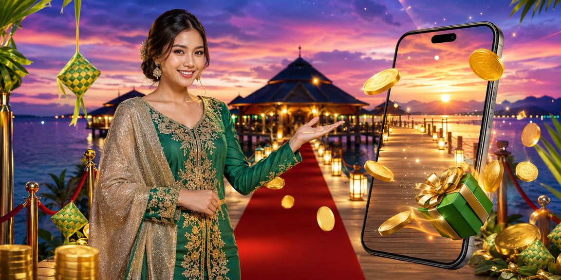 Pengguna Kota Kinabalu mengakses kasino mudah alih 23rd sempena Hari Raya di Malaysia