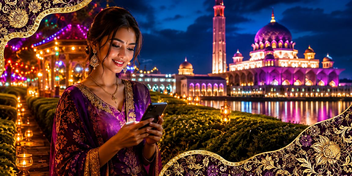 Pemain kasino mudah alih di Putrajaya menggunakan peranti Android bermain permainan meja